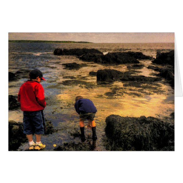 潮プールの探検 (正面横)