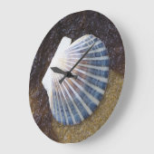 潮プール ラージ壁時計 (傾斜)