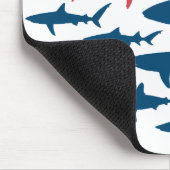 潮マウスパッドに対する鮫 マウスパッド (コーナー)