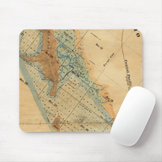 潮干図 マウスパッド (マウス)