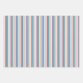 潮朝号トレイン、ストライプ水玉模様 ラッピングペーパーシート (正面3)