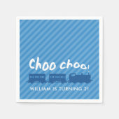 潮朝子の誕生日パーティーをトレーニング スタンダードカクテルナプキン (正面)