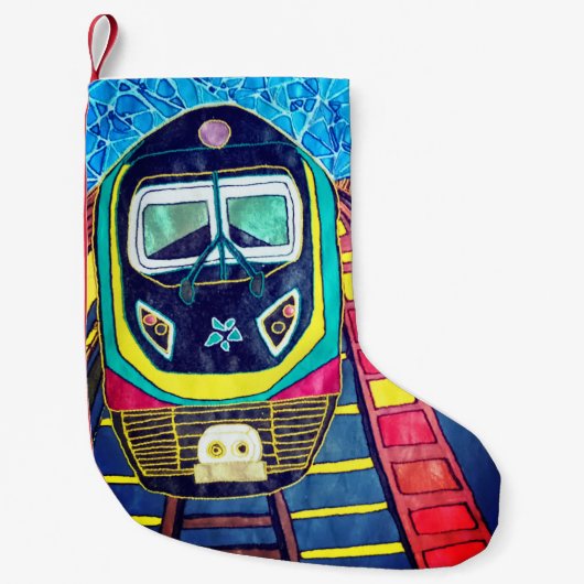 潮朝行 スモールクリスマスストッキング (正面)