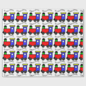 潮朝鉄道 ラッピングペーパー (フラット)