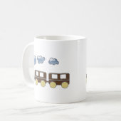 潮朝電車 コーヒーマグカップ (正面左)