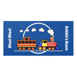 潮朝電車 ドアサイン