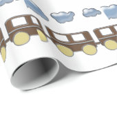 潮朝電車 ラッピングペーパー (ロールコーナー)