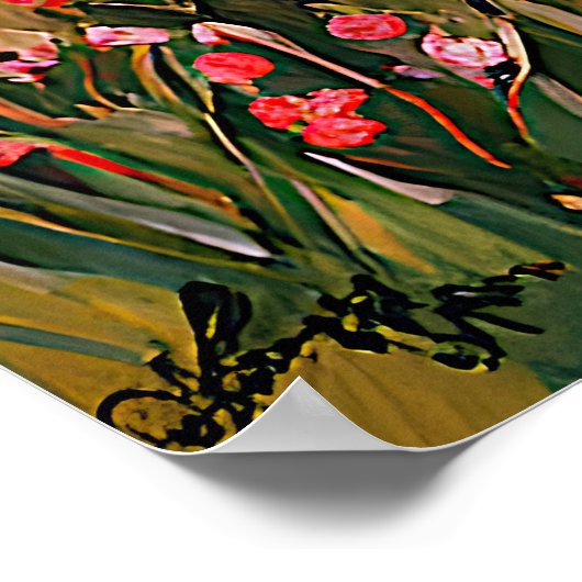 潮汐の夢と牧草地の風 ポスター (角)