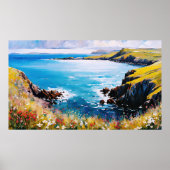 潮汐の夢と牧草地の風 ポスター (正面)