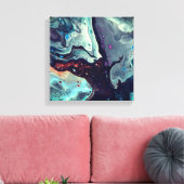 潮汐エコー1 キャンバスプリント (インサイチュ (リビング))