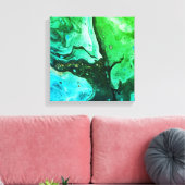 潮汐エコー5 キャンバスプリント (インサイチュ (リビング))