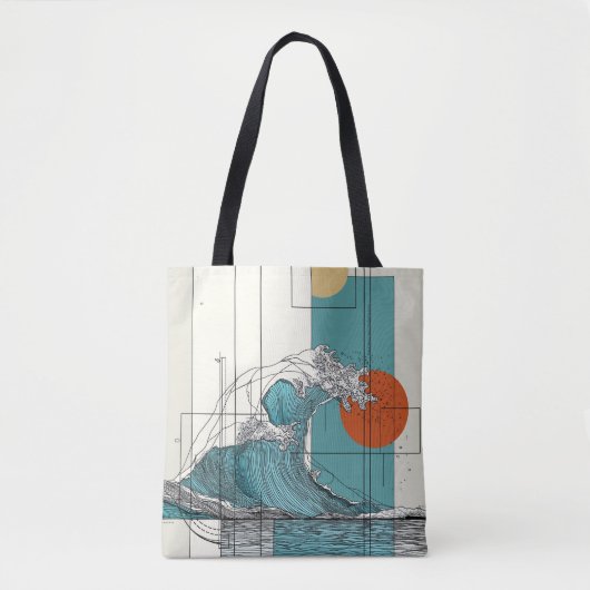 潮汐バランストート トートバッグ (正面)