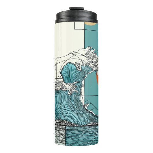 潮汐バランス熱タンブラー タンブラー (正面)