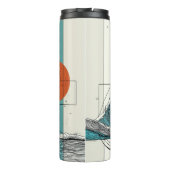 潮汐バランス熱タンブラー タンブラー (裏面)