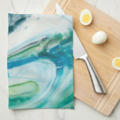 潮汐掃引II キッチンタオル (四つ折り)