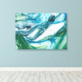 潮汐掃引II キャンバスプリント (インサイチュ (ウッドフロア))