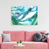 潮汐掃引II キャンバスプリント (インサイチュ (リビング))