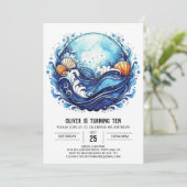 潮汐沿岸子供の誕生日 招待状 (スタンド正面)