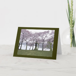 潮泊渠のWashington D.C.のちょうちん カード