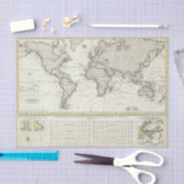 潮波の地図書の地図 薄葉紙 (クラフト)