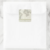 潮波アトラスマップ スクエアシール (バッグ)