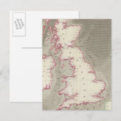潮流図イギリス海 ポストカード (正面/裏面)