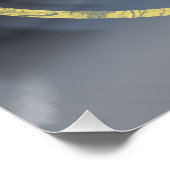 潮流抽象芸術海コンテンポラリー景 ポスター (コーナー)