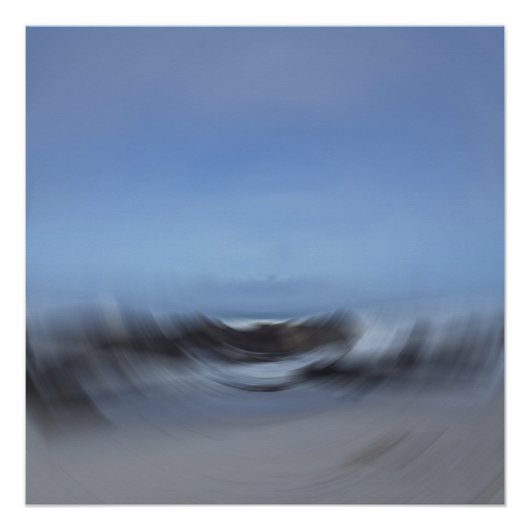 潮流抽象芸術芸術 ポスター (正面)