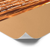 潮流詩のポスター ポスター (角)