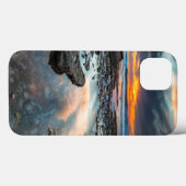 潮溜りからの夕日 Case-Mate iPhoneケース (裏面 (横))