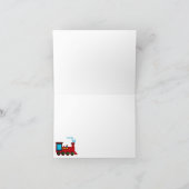 潮潮汽車ありがとうノートカード サンキューカード (内部)