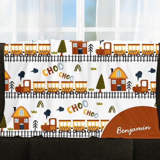 潮潮汽車パターン名リトルキッド フリースブランケット