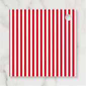 潮潮汽車パーティー好意ギフトラベル フェイバータグ (裏面)