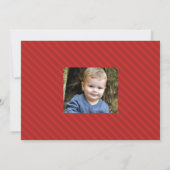 潮潮汽車ブルーレッド・チルドレンの誕生日 招待状 (裏面)