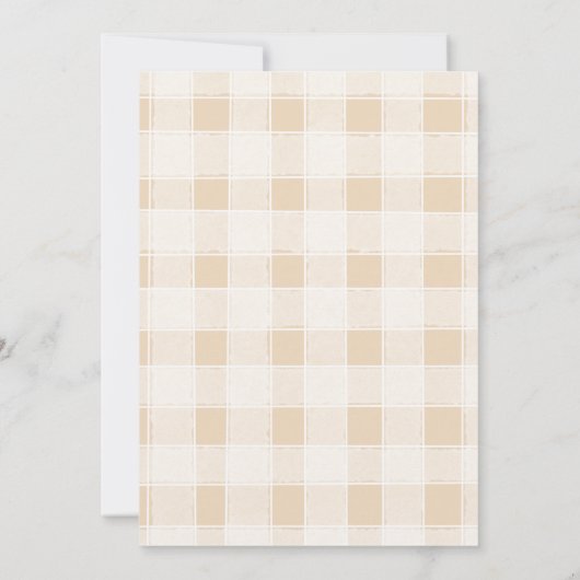 潮潮汽車1歳の誕生日 招待状 (裏面)