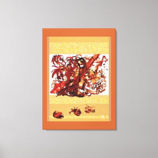 潮絡 キャンバスプリント (正面)