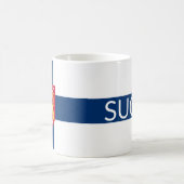 潮見国旗 コーヒーマグカップ (中央)