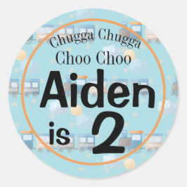 潮長生誕生男会のお願い ラウンドシール