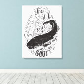 潮風は香水だ キャンバスプリント (インサイチュ (ウッドフロア))