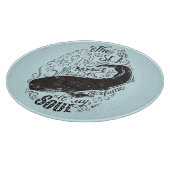 潮風は香水です カッティングボード (角)