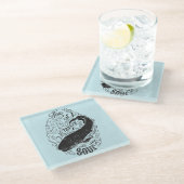 潮風は香水です ガラスコースター (アングル)