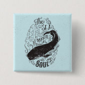 潮風は香水です 缶バッジ (正面)