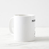 潰されたポテトの常習者 コーヒーマグカップ (正面左)