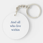 潰瘍が出ない キーホルダー (裏面)