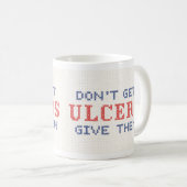 潰瘍が出ない コーヒーマグカップ (正面右)