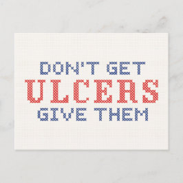 潰瘍が出ない ポストカード