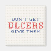 潰瘍が出ない マグネット (正面)