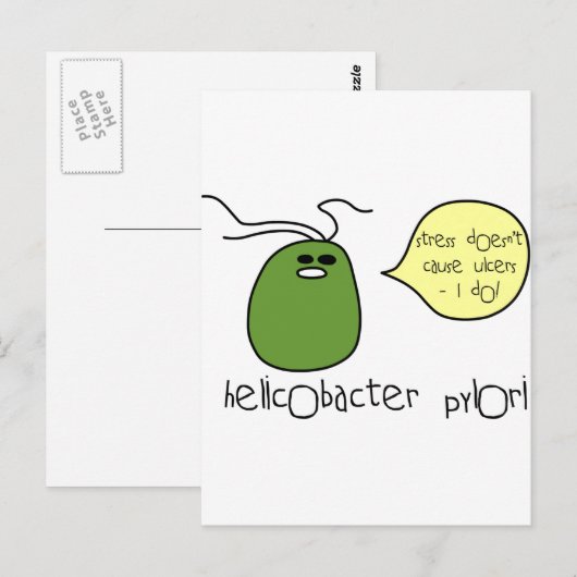 潰瘍 ポストカード (正面/裏面)