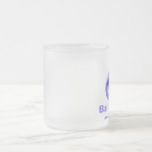 澄んなコーヒーまたは茶マグ フロストグラスマグカップ (中央)