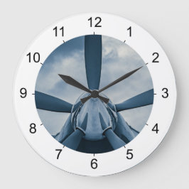 澄んな支柱! ラージ壁時計